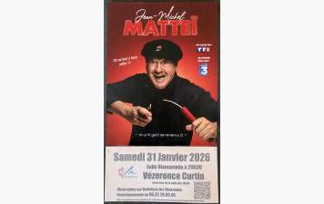 Spectacle humoristique avec Jean Michel Matteï